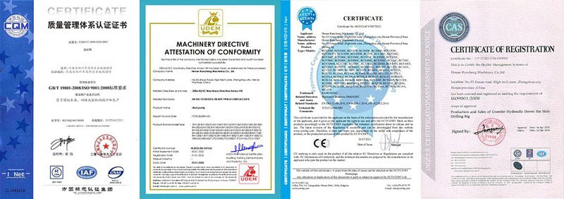 Certificates