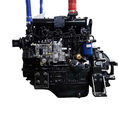 Wheeled Guardrail Pile Driver EM-G300 Engine