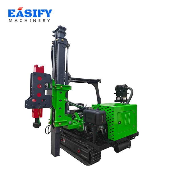 EM-S400 Lightweight Solar Pile Driver Machine