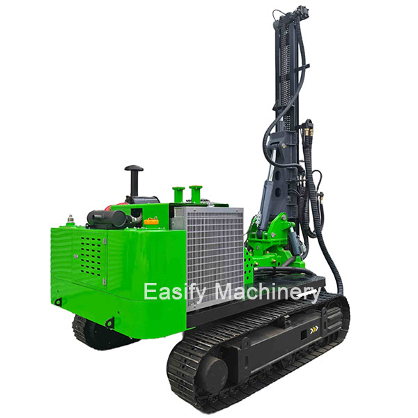 EM-S600 Solar Pile Driver for Solar Farm Pile Installation