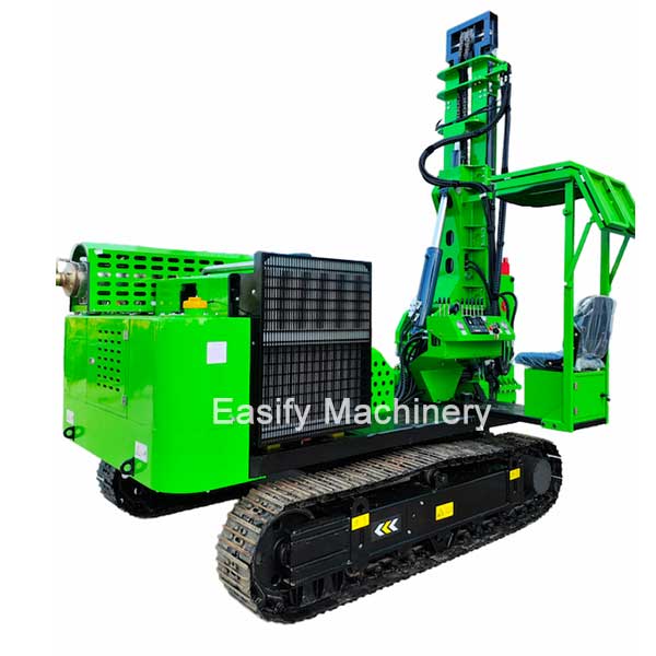 EM-S630 Crawler Solar Pile Driver