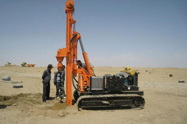 What Does a Solar Pile Driver Do