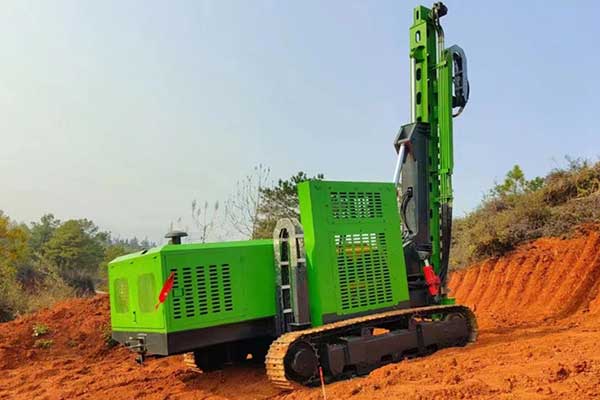 What is a Solar Pile Driver Machine